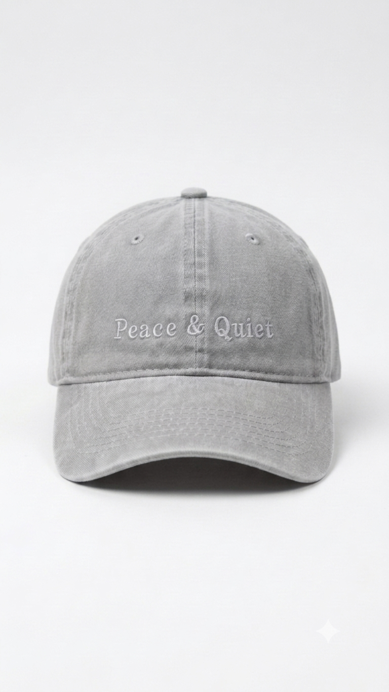 Peace & Quiet Cap