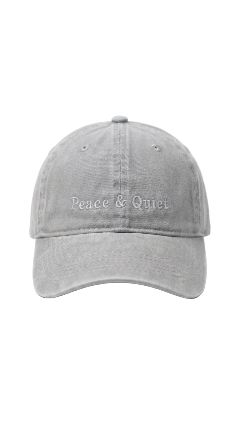 Peace & Quiet Cap