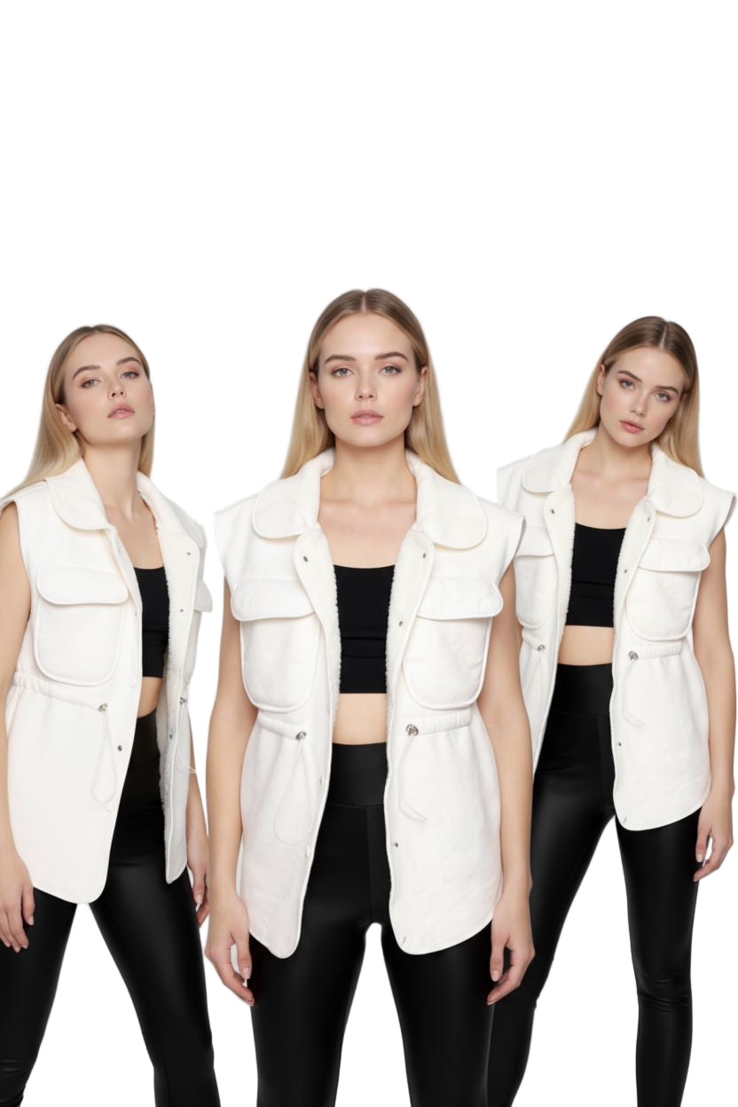 Urban Flow vest -white