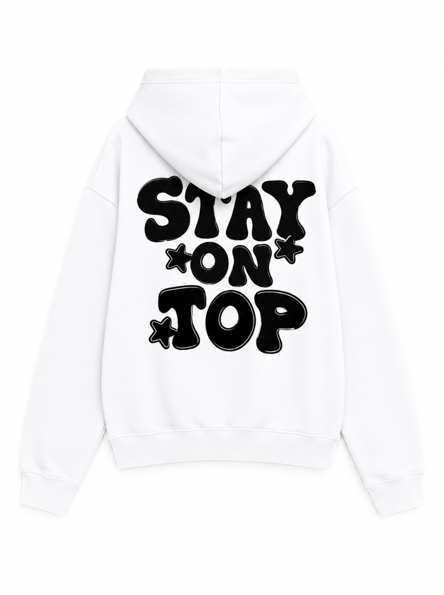 Stay On Top Oversize Hoodie Offwhite