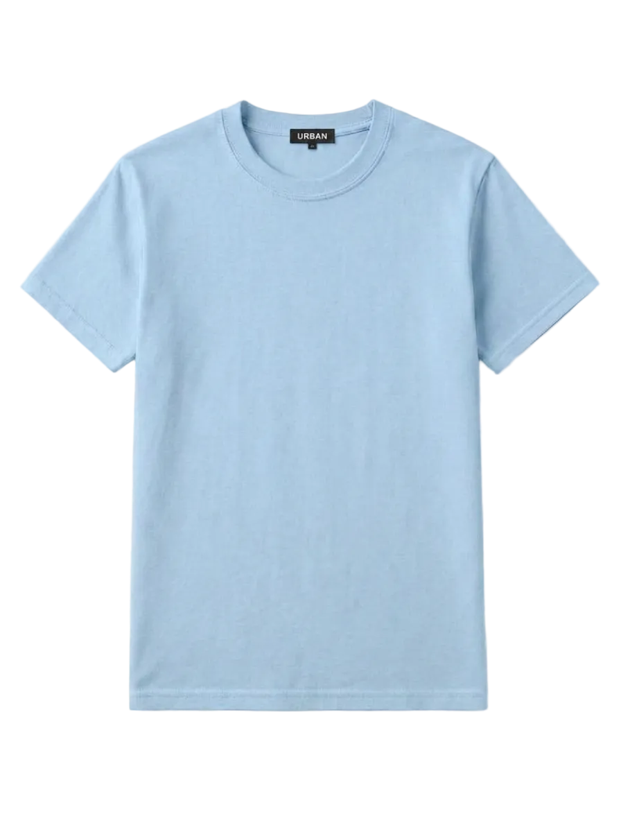 BABY BLUE BASIC T SHIRT