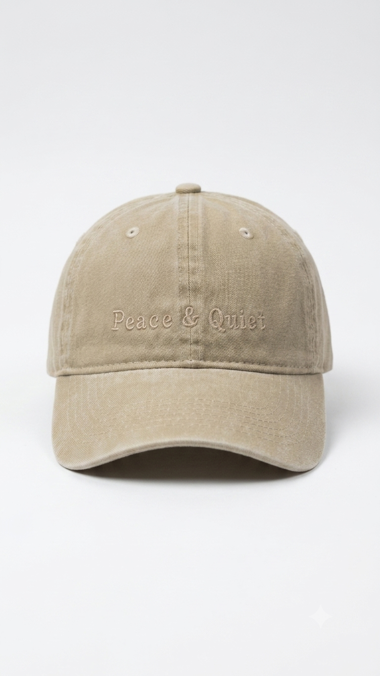 Peace & Quiet Cap