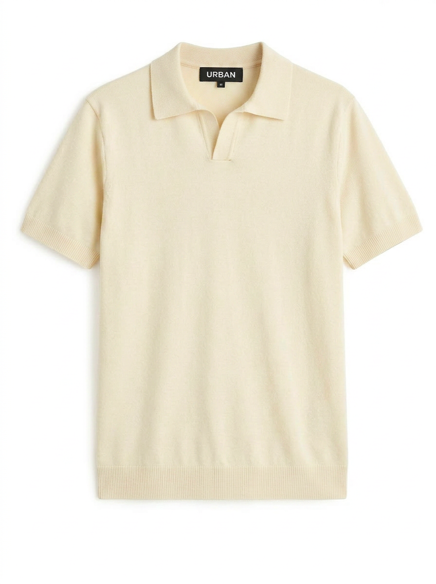URBAN V SHIRT- Butter Yellow