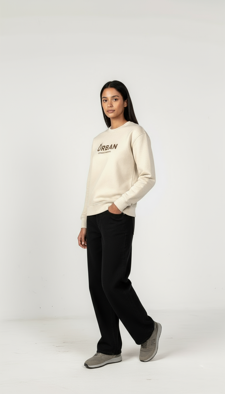 Urban Sweater Sand Beige