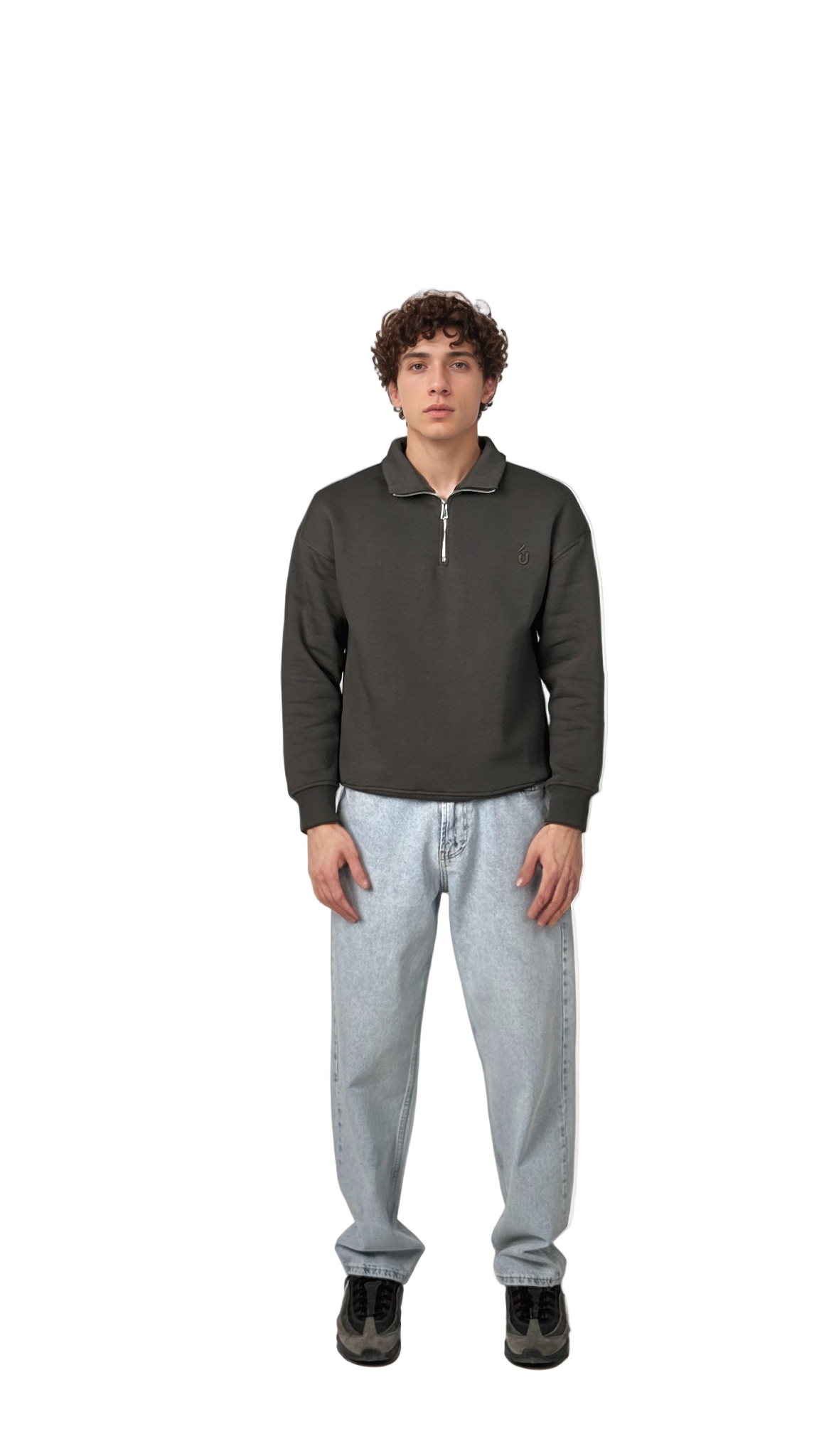 Urban Zipper Sweatshirt OZ Dark Olive