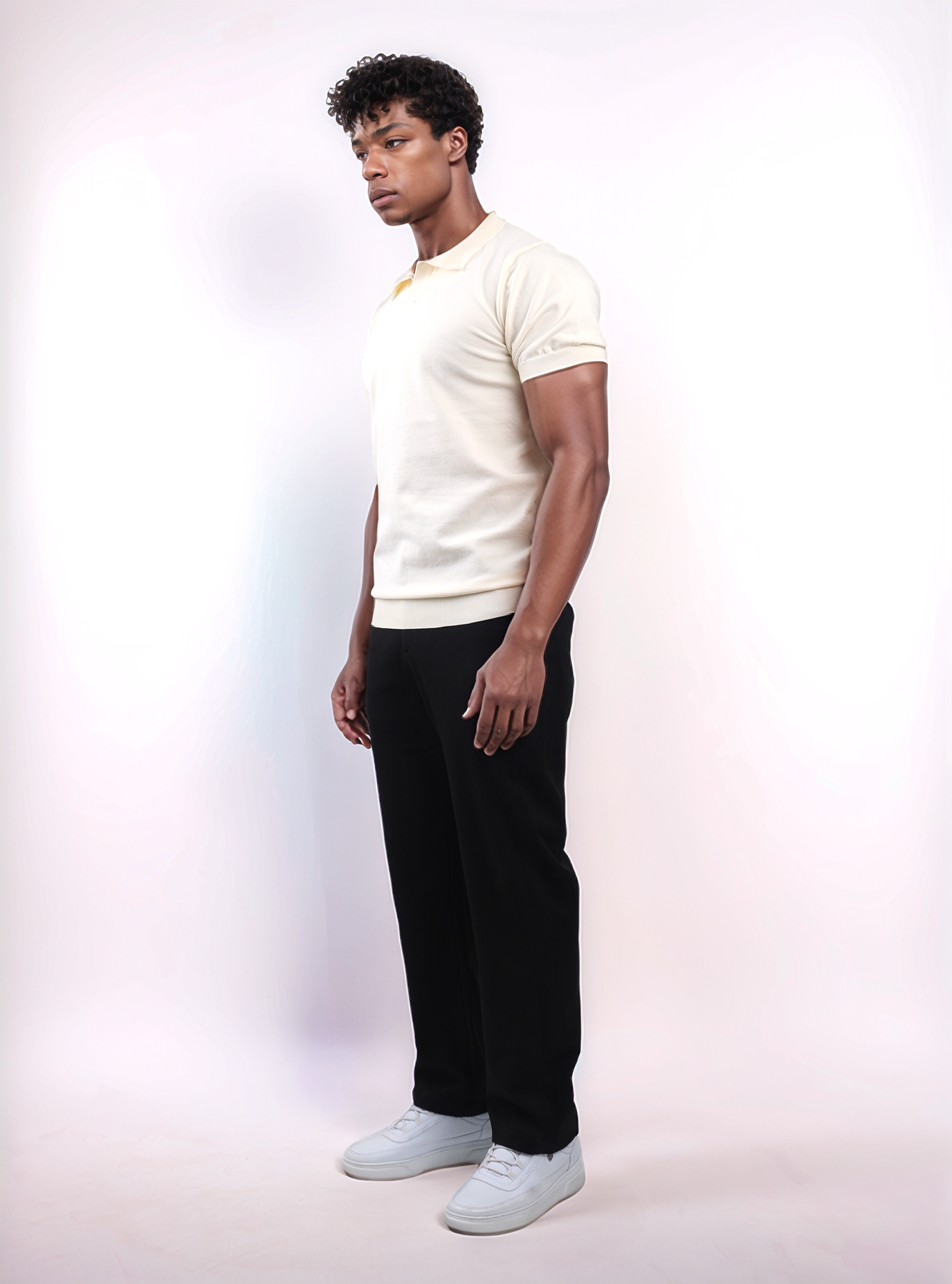 URBAN V SHIRT- Butter Yellow