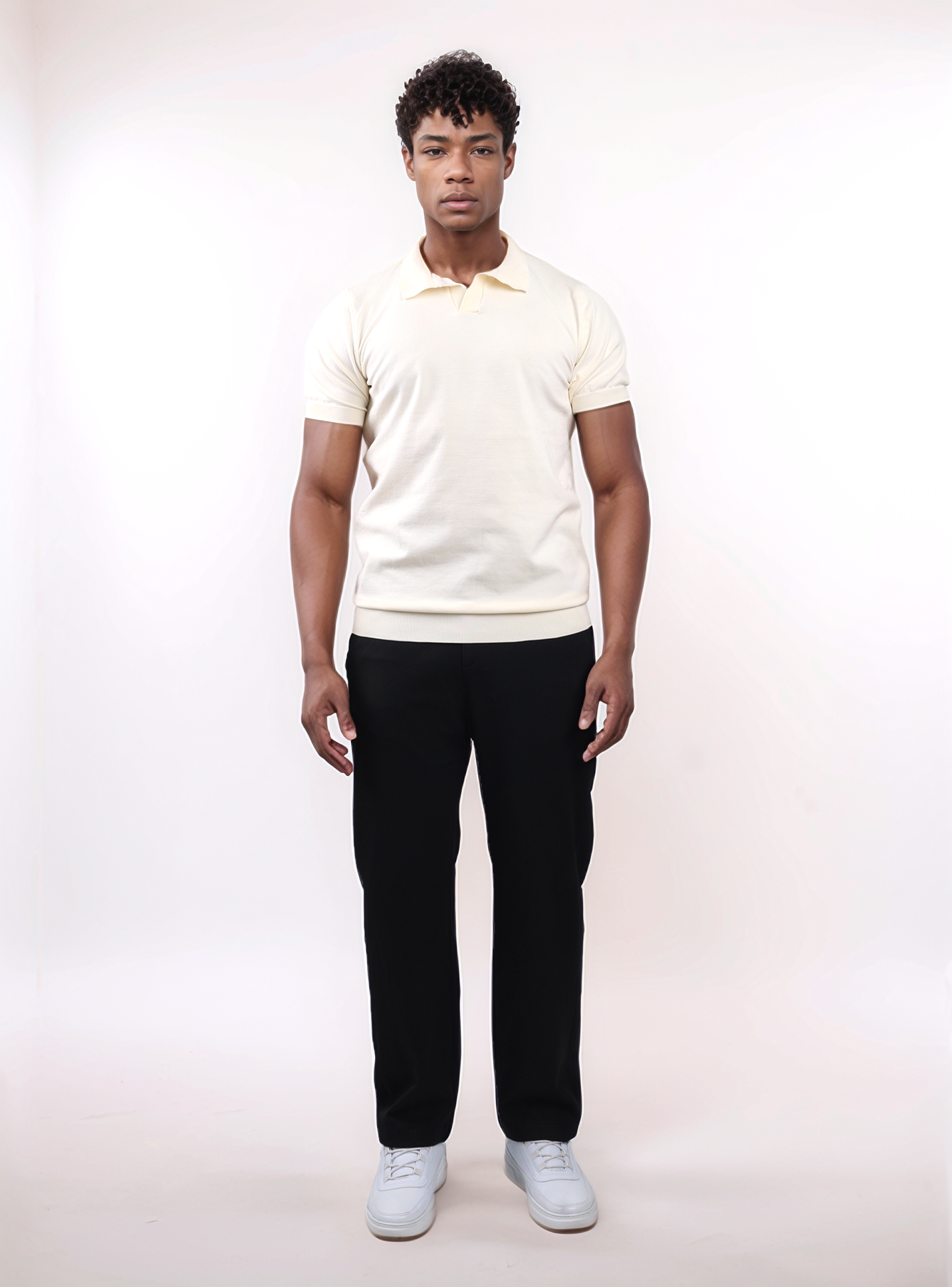 URBAN V SHIRT- Butter Yellow