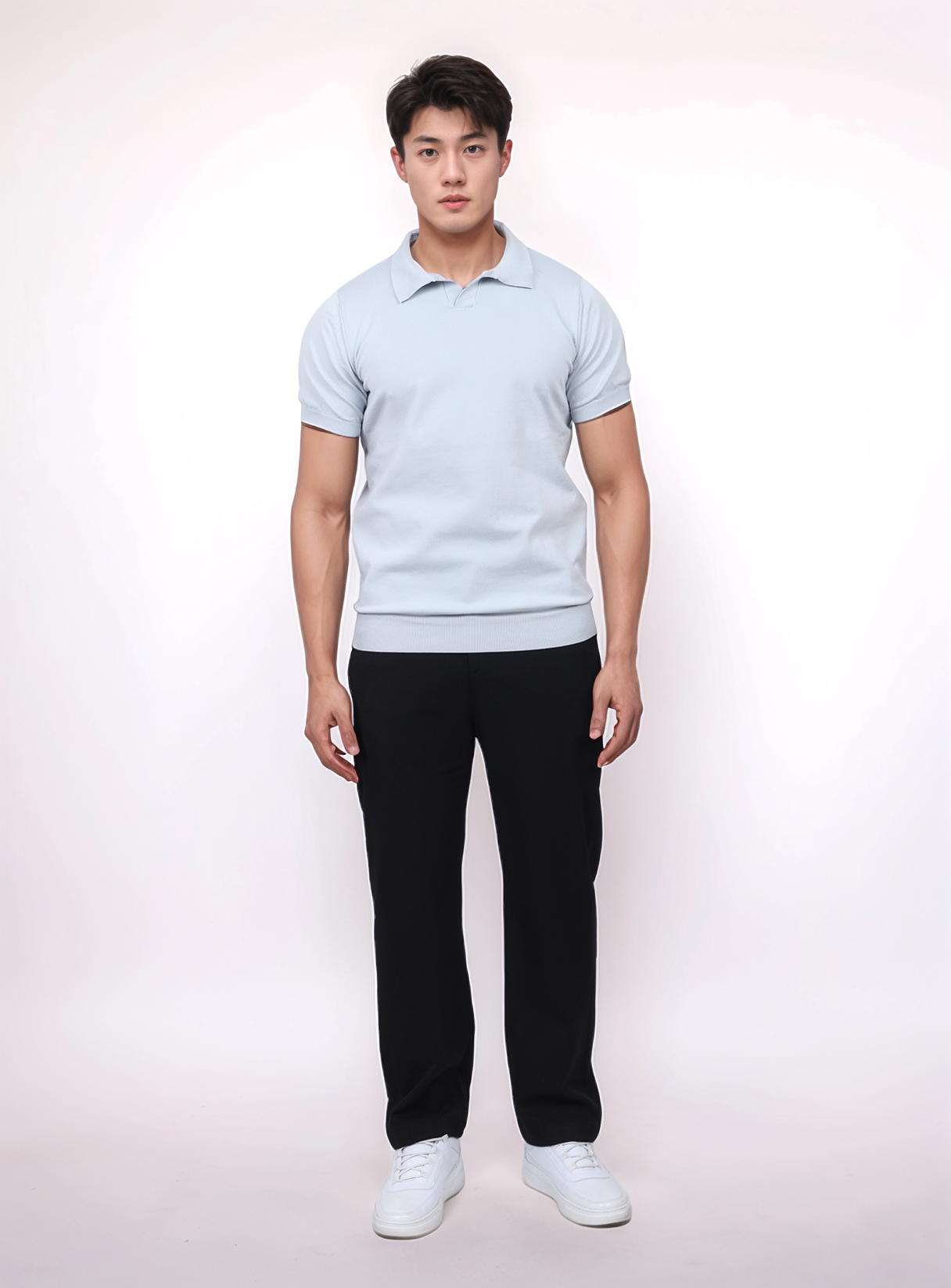 URBAN V SHIRT- SKY BLUE