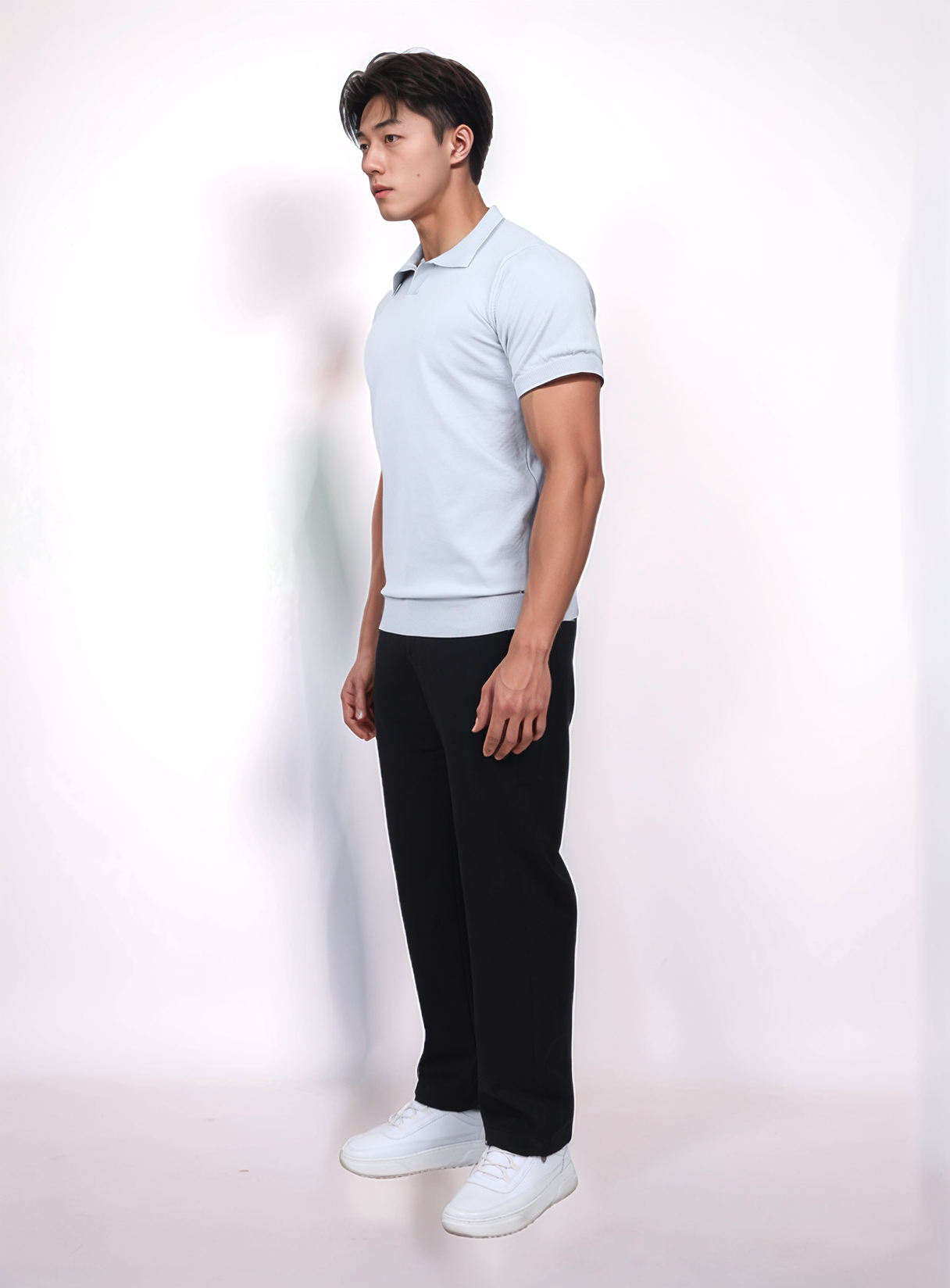 URBAN V SHIRT- SKY BLUE