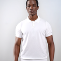 URBAN BASIC POLO SHIRT - WHITE