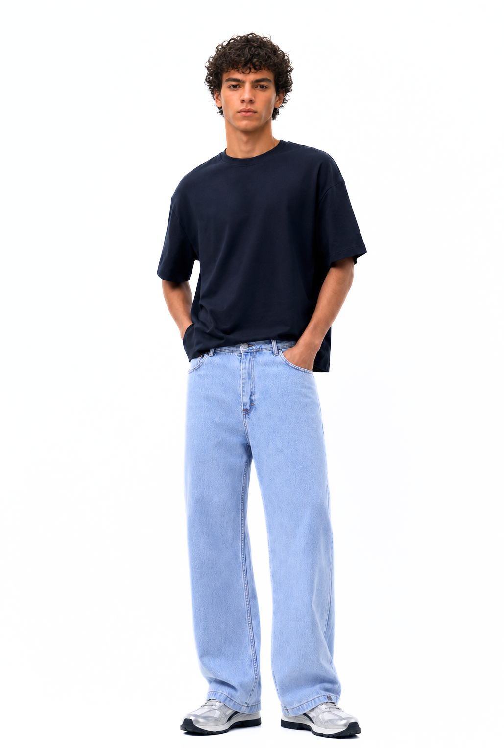 Urban Baggy jeans - Light Blue