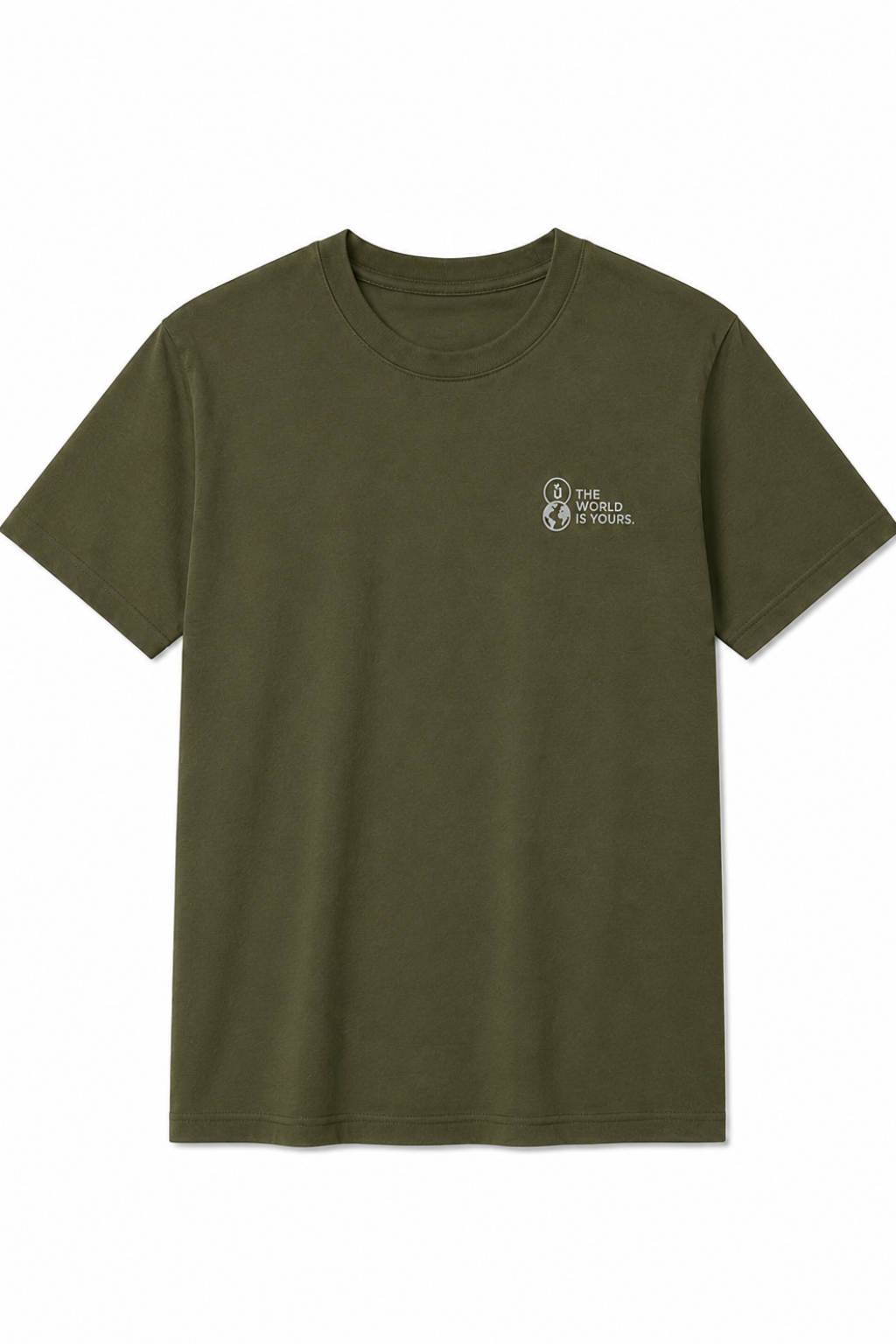 The World is Yours Dark Olive