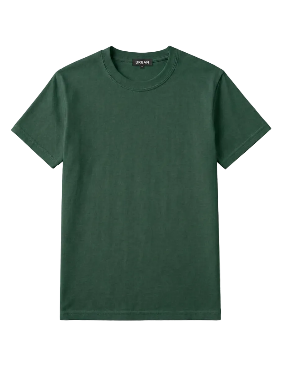 OLIVE BASIC T SHIRT