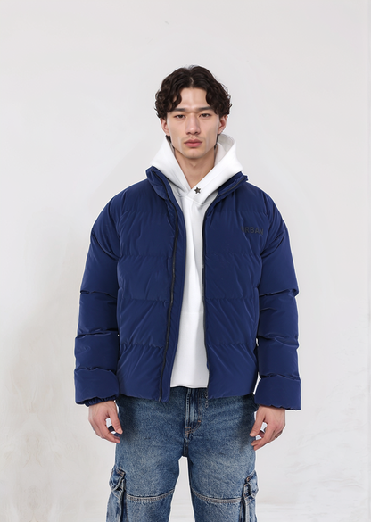 Navy Puffer Jacket