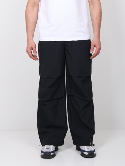 Urban Loose Parachute Pants - Black