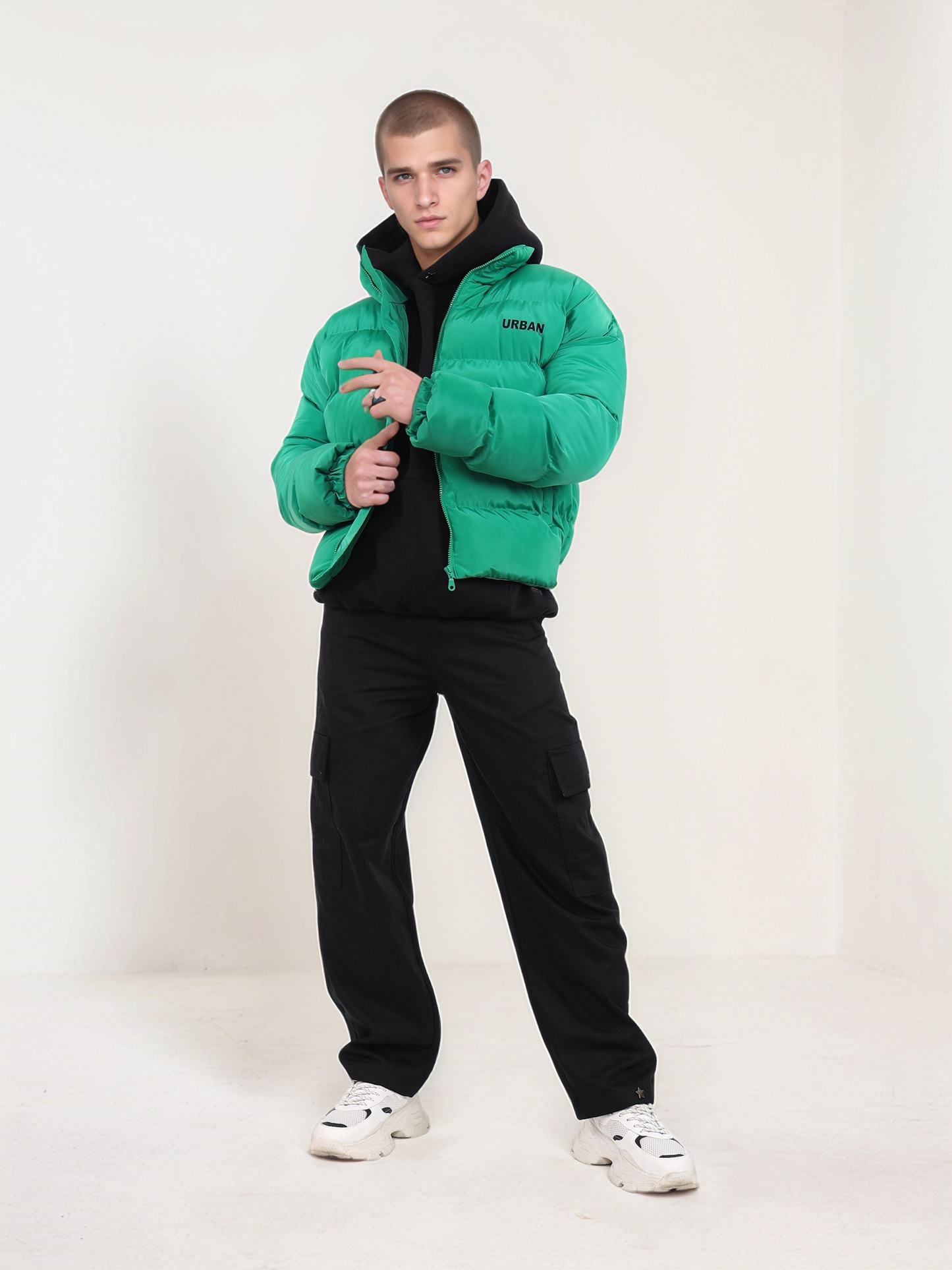 Urban Puffer Jacket GREEN