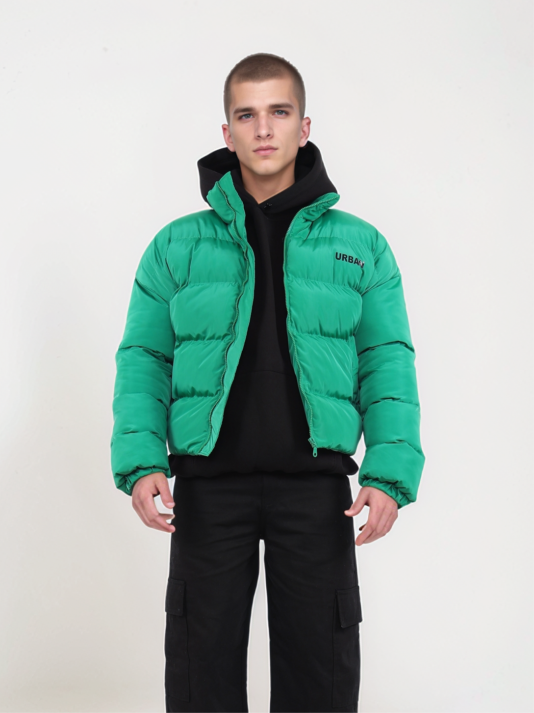 Urban Puffer Jacket GREEN