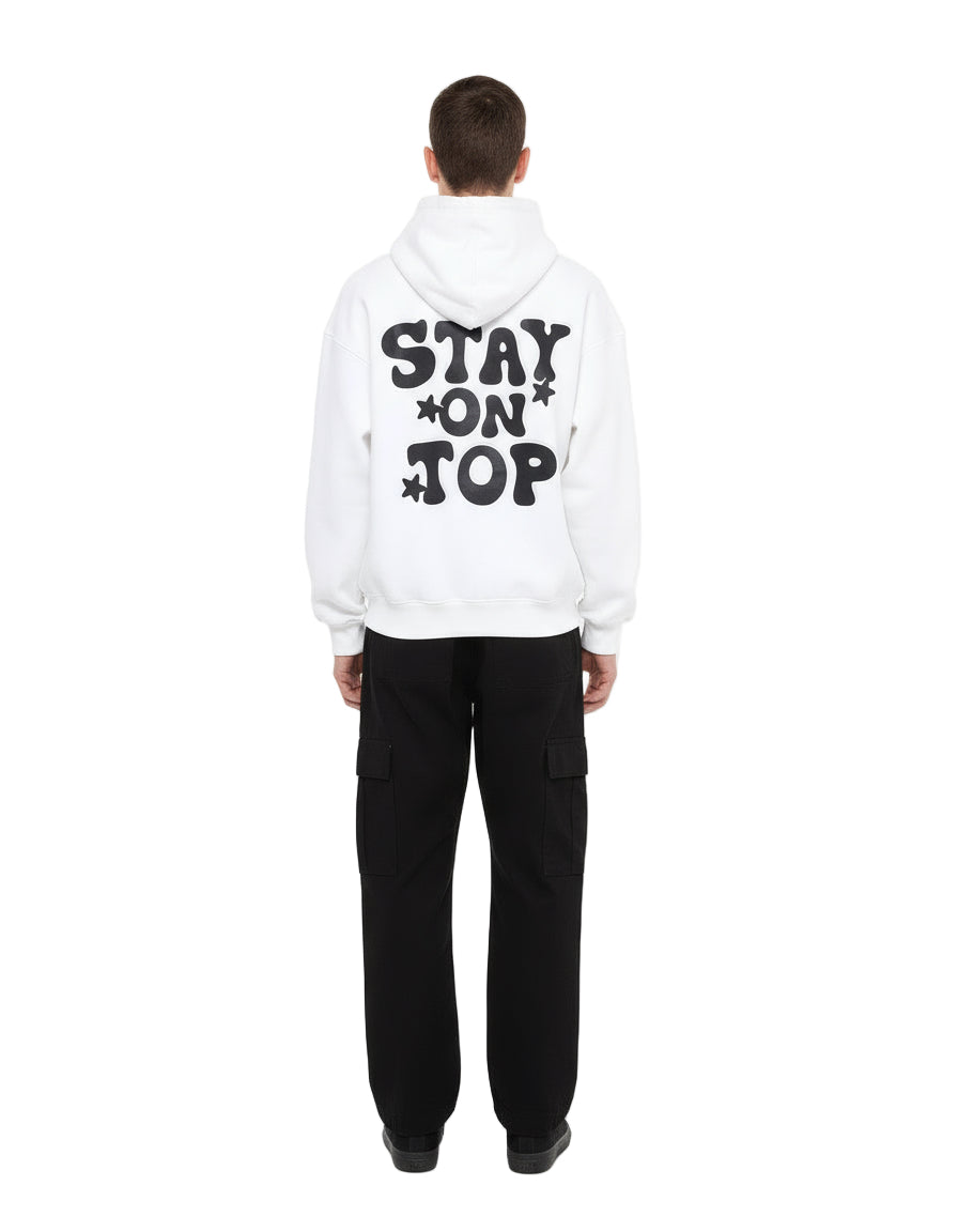 Stay On Top Oversize Hoodie Offwhite