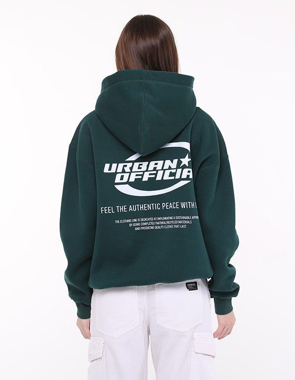 Urban Official Hoodie Oversize Green