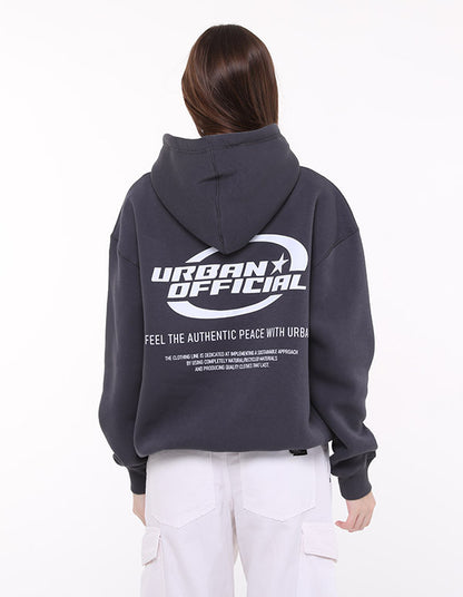 Urban Official Hoodie Oversize Gray