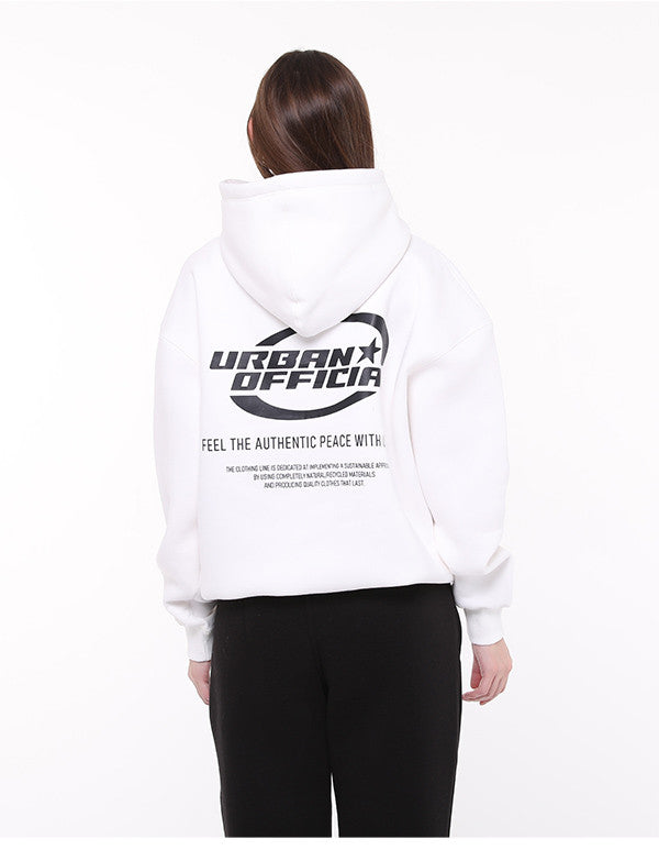 Urban Official Hoodie Oversize Off White