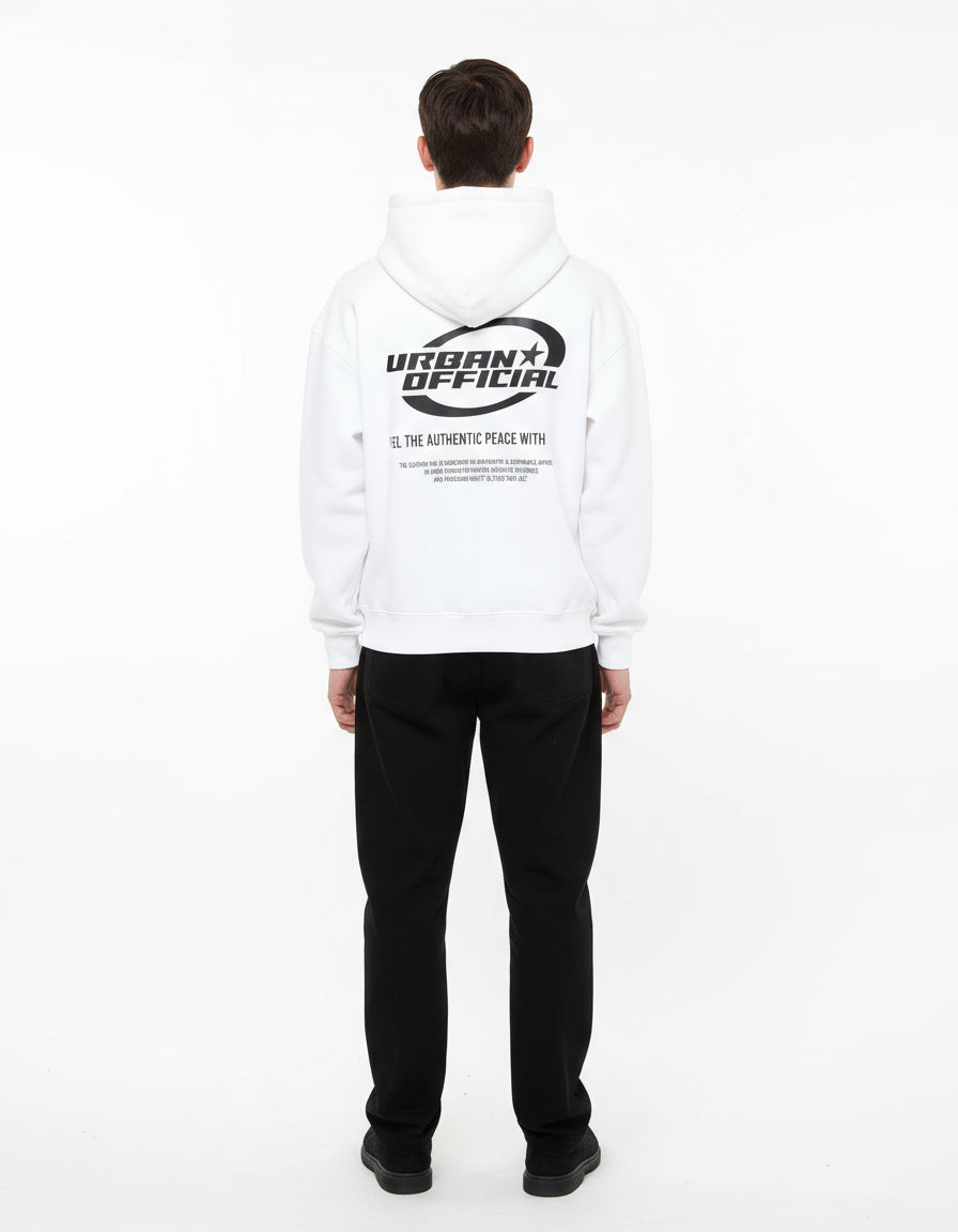 Urban Official Hoodie Oversize Off White