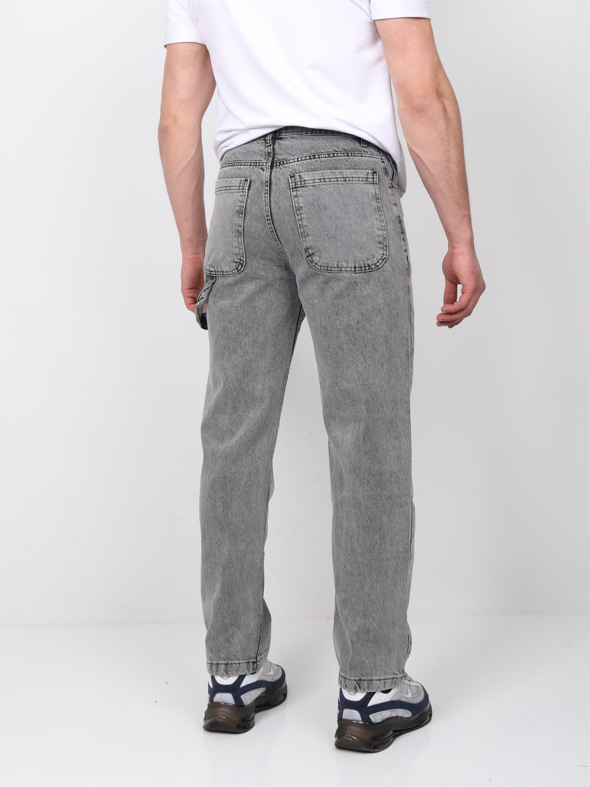 OHOTORO 完売品　Dusty Jeans light gray Sサイズ Smoke_20Rise_JP24627DTZ_M-