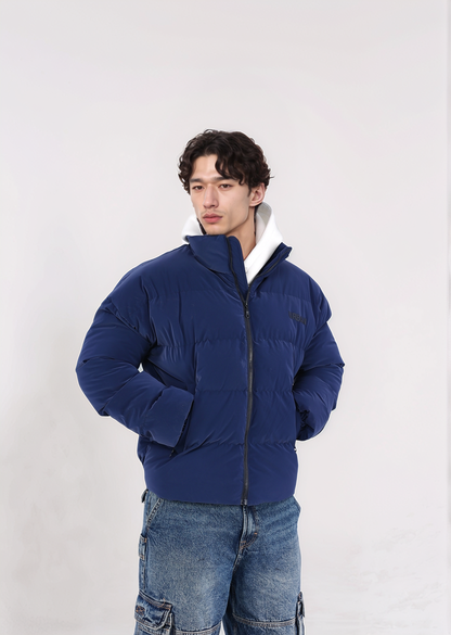 Navy Puffer Jacket