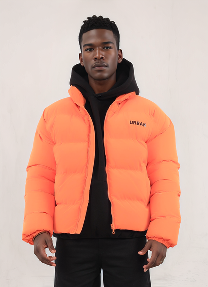 Urban Puffer Jacket Orange