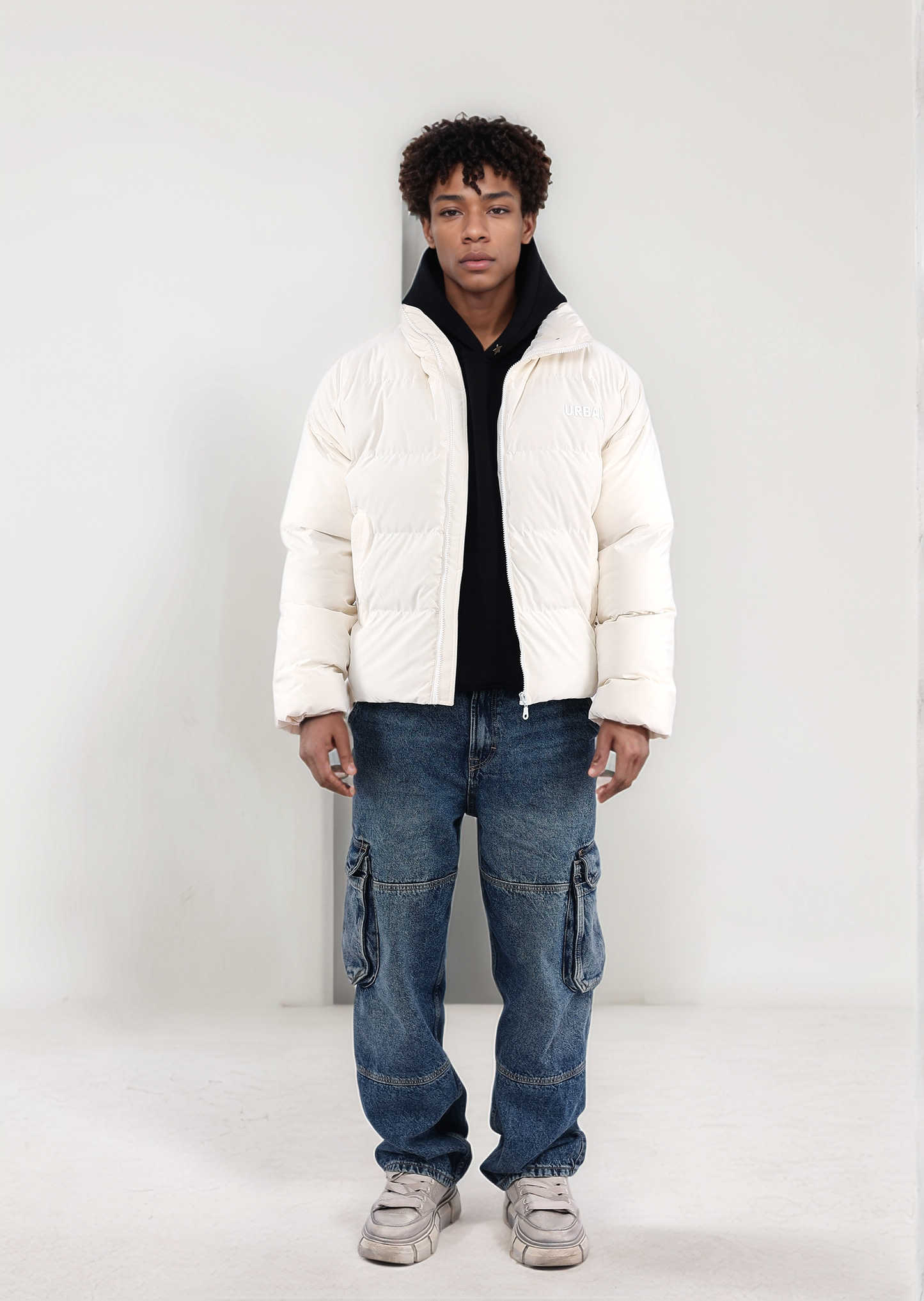 White Puffer Jacket