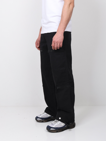 URBAN Zipper Pant - Black
