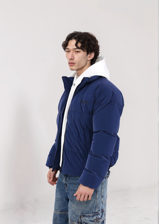 Navy Puffer Jacket