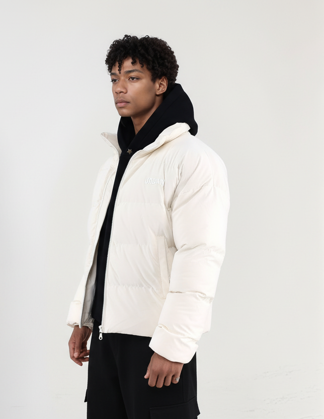 White Puffer Jacket