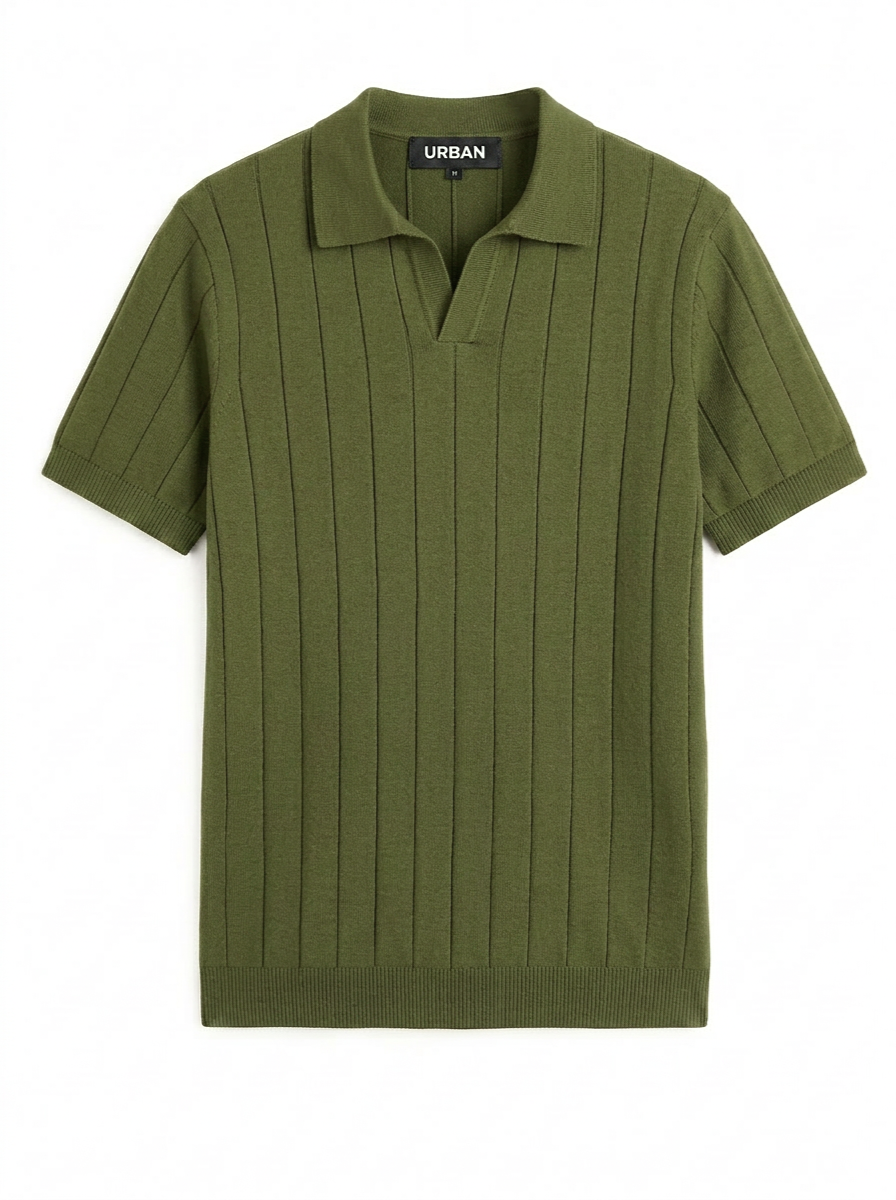URBAN BIG V SHIRT- OLIVE