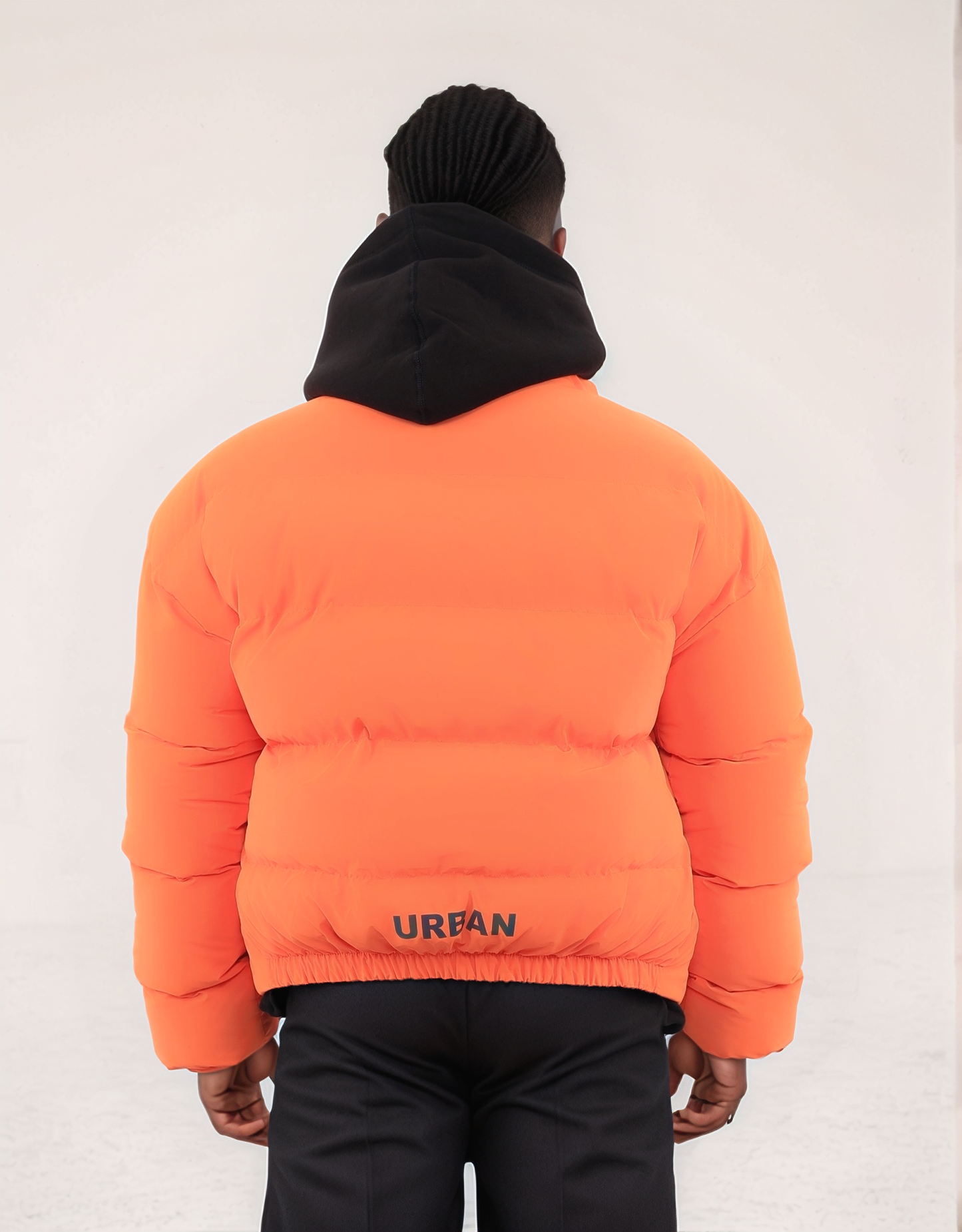 Urban Puffer Jacket Orange