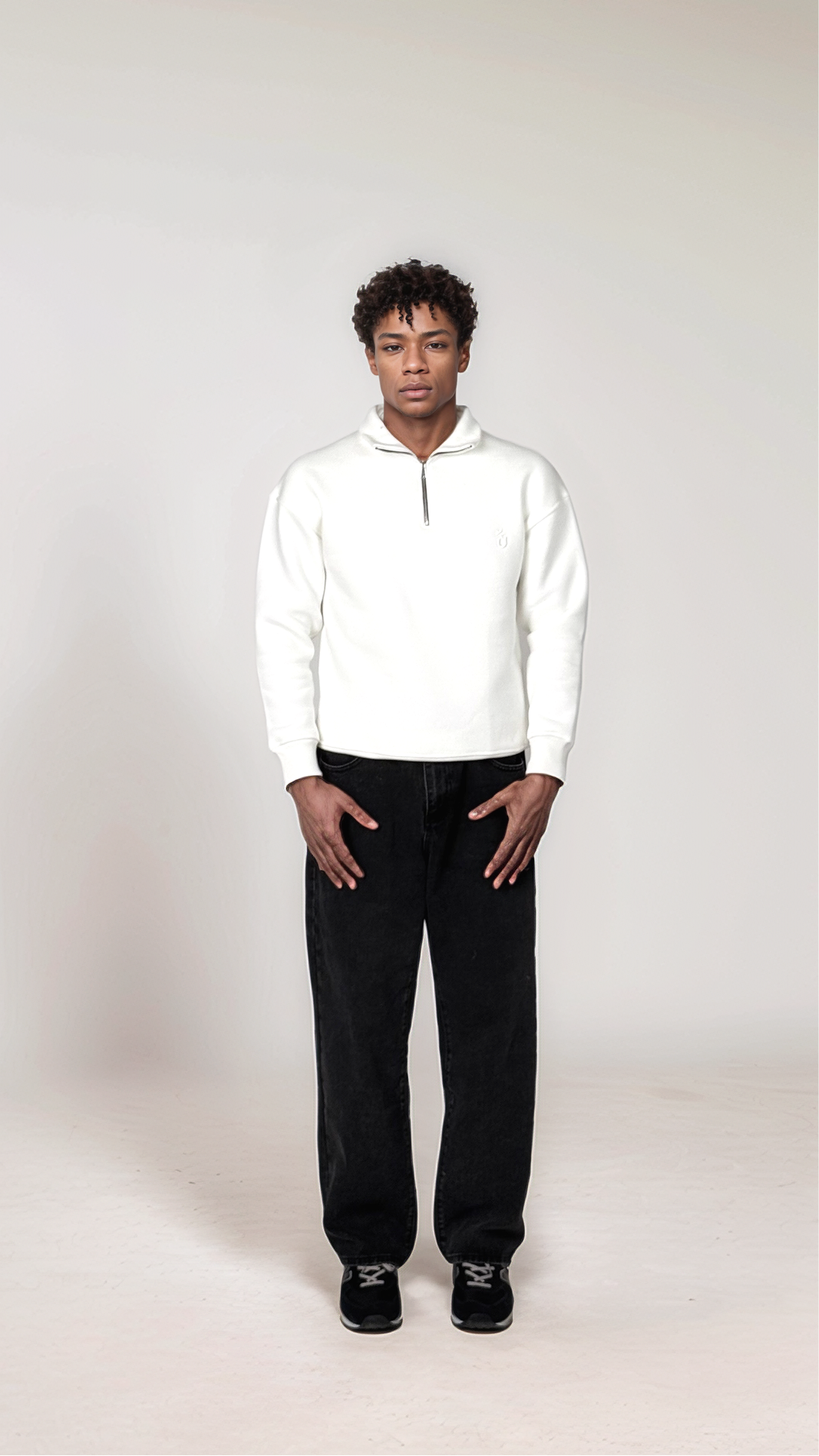 Urban Zipper Sweatshirt OZ Offwhite