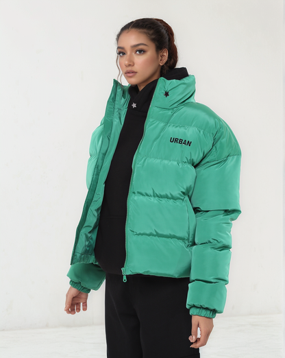 Urban Puffer Jacket GREEN