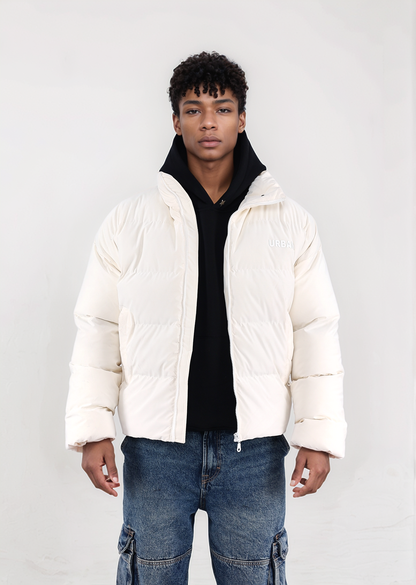 White Puffer Jacket