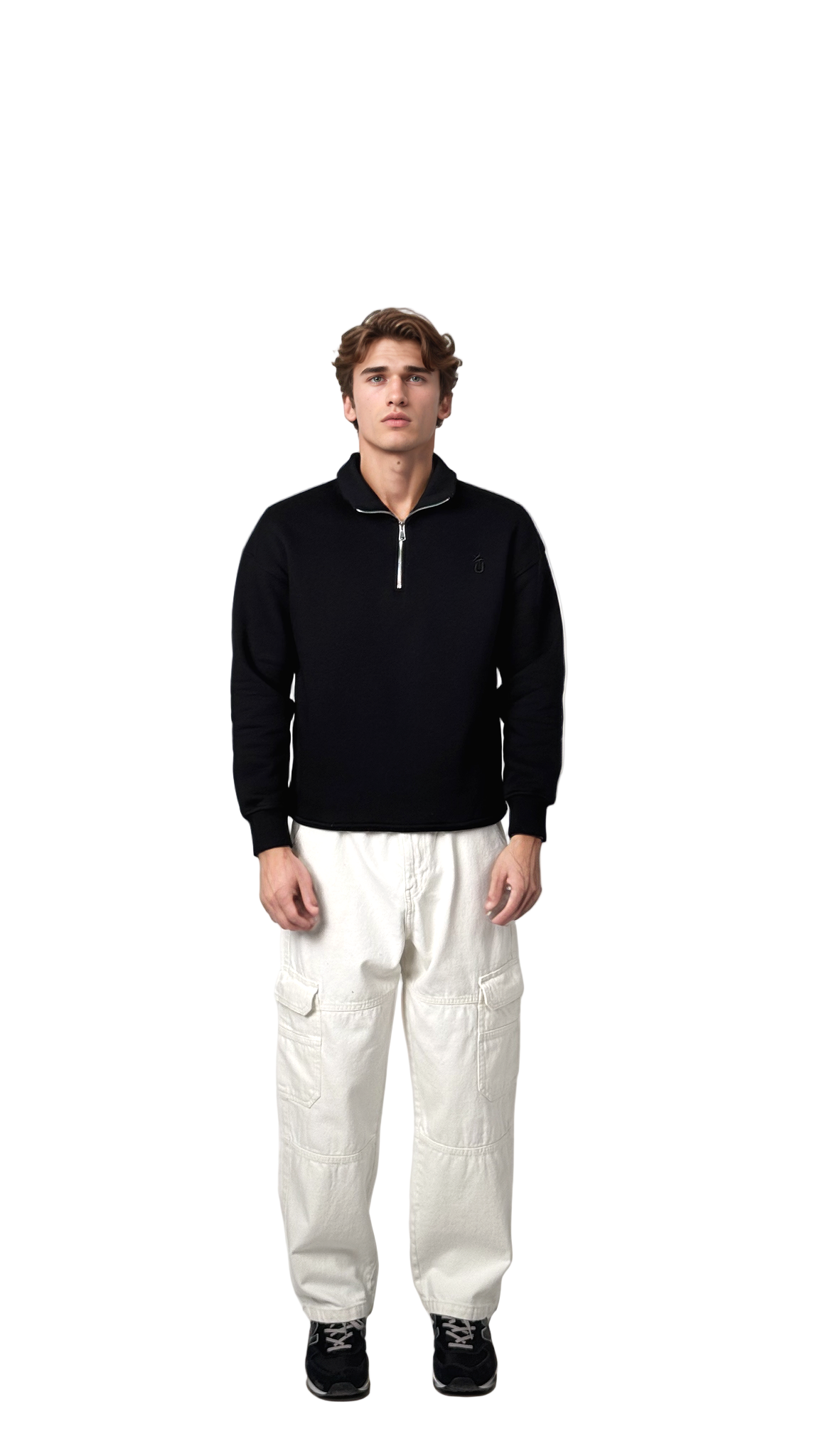 Urban Zipper Sweatshirt OZ Black