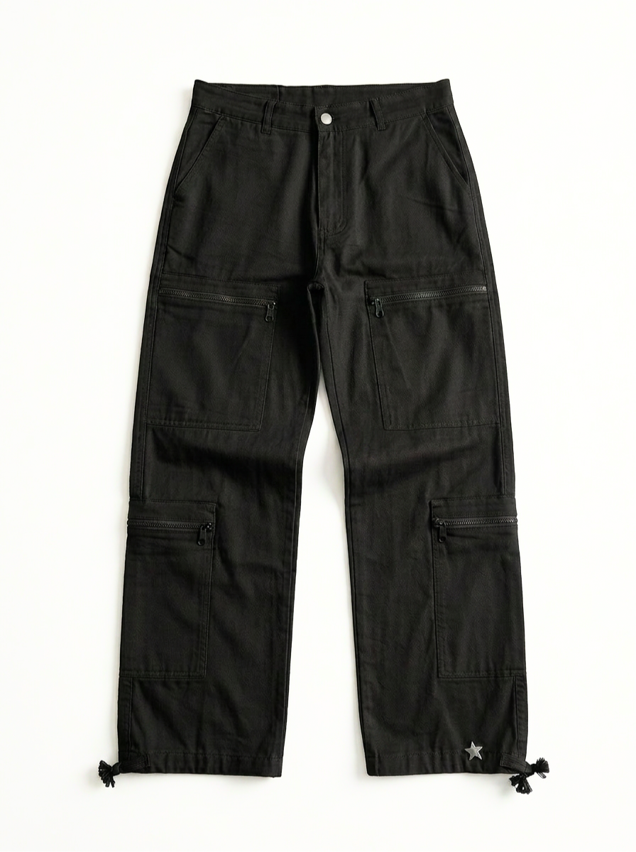 URBAN Zipper Pant - Black