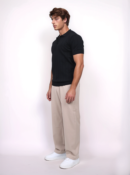 URBAN BIG V SHIRT- BLACK