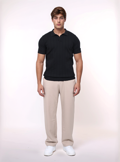 URBAN BIG V SHIRT- BLACK