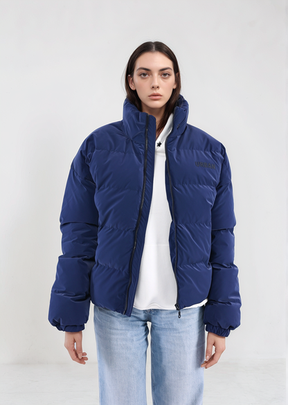 Navy Puffer Jacket