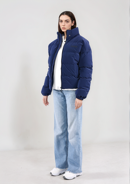 Navy Puffer Jacket