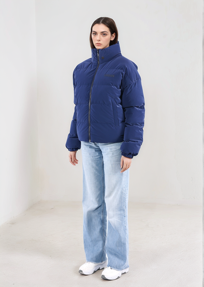 Navy Puffer Jacket