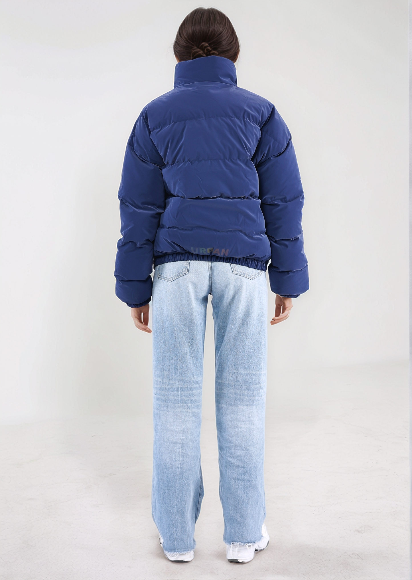 Navy Puffer Jacket