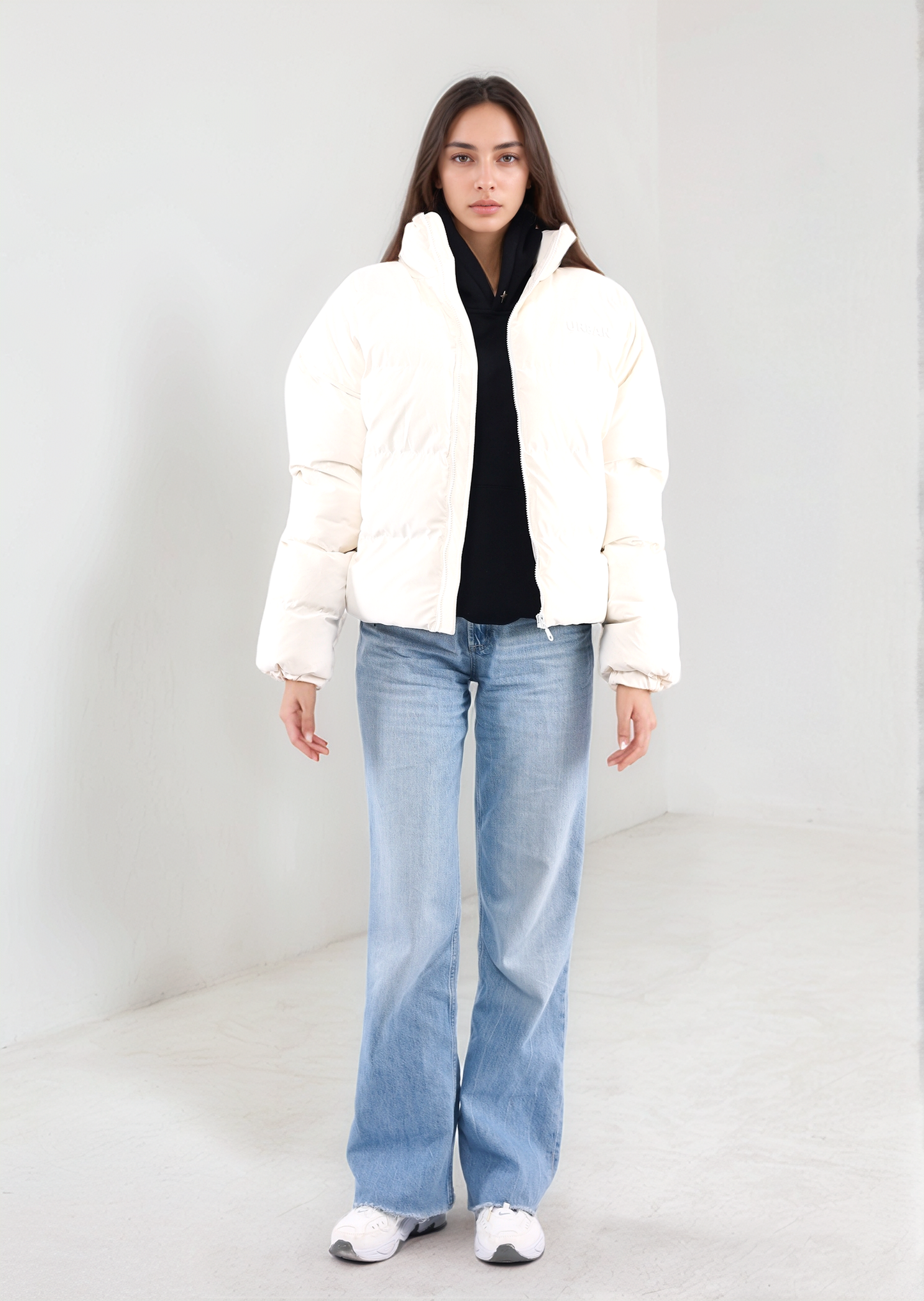 White Puffer Jacket