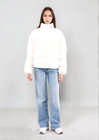 White Puffer Jacket