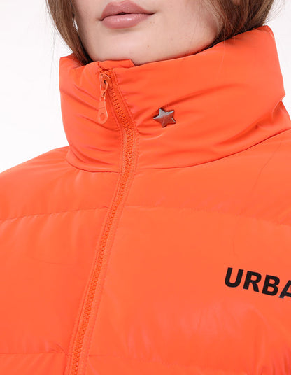 Urban Puffer Jacket Orange