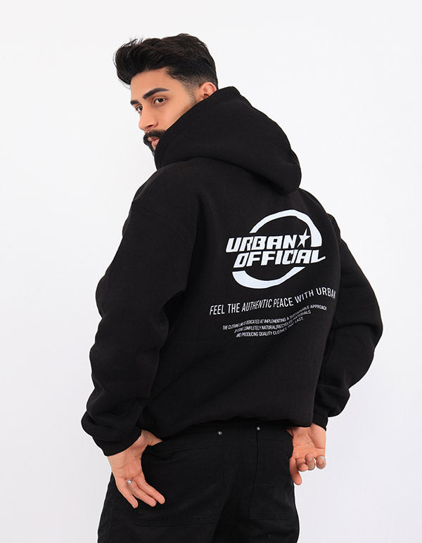 Urban Official Hoodie Oversize Black